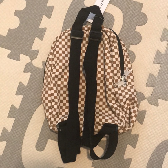 NWT Checkered Mini Backpack - Picture 4 of 7